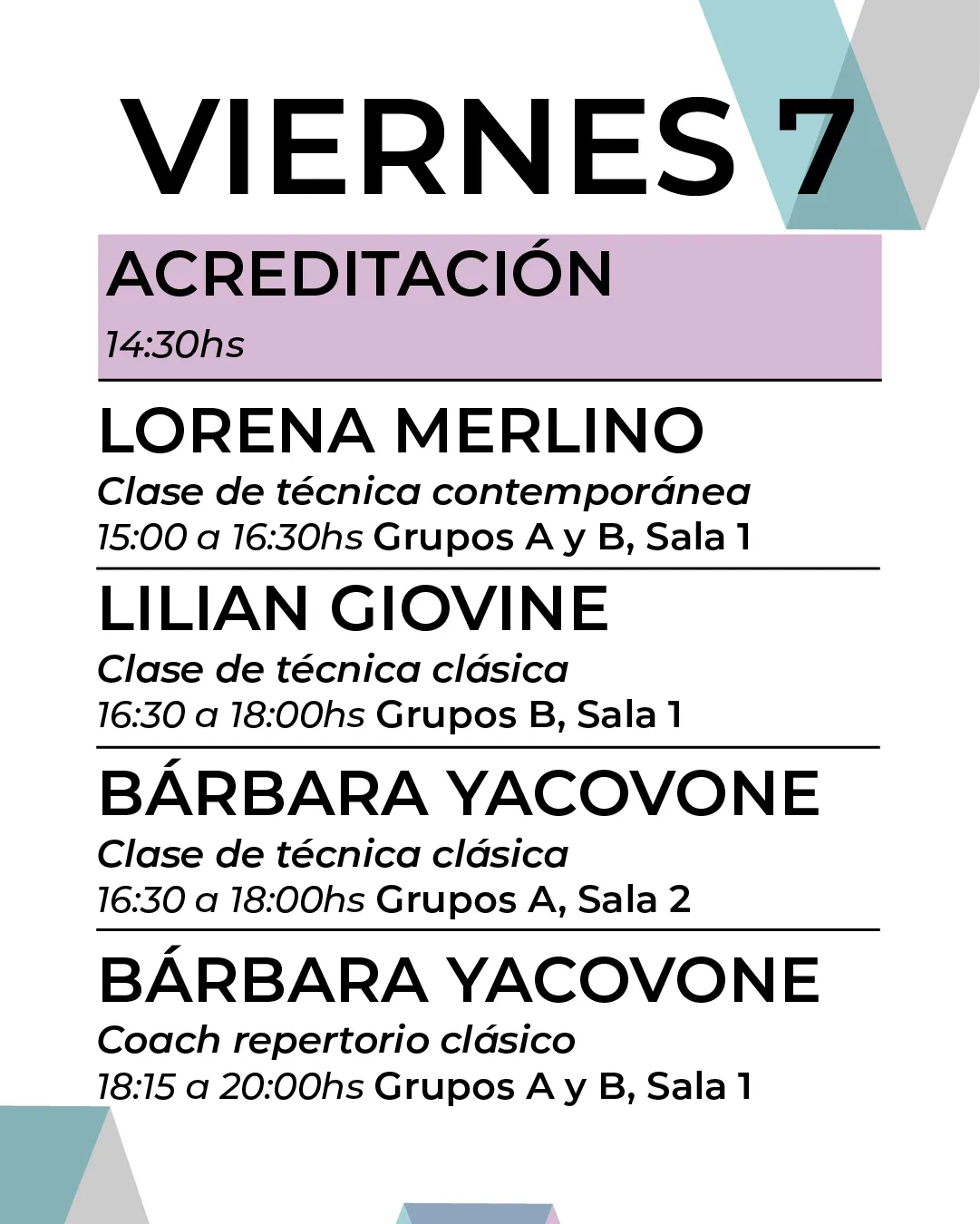 Cronograma bsas 2